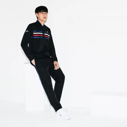 Bộ Quần Áo Gió Lacoste WH3140 HVK Black Marino Size FR 3 - Thời trang - Vua Hàng Hiệu
